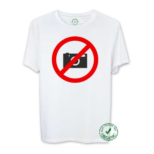 T-shirt Foto Não!